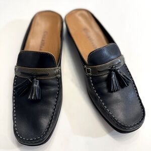 Cole Haan Tasseled Mules Saludes Driving Loafer Flats Women